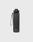 Straw Bottle Full Black