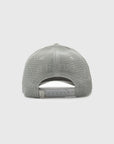 Logo trucker cap grey suede