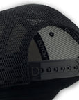 Logo trucker cap black velvet