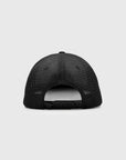 Logo trucker cap black velvet