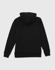 'D Designed Hoodie Black