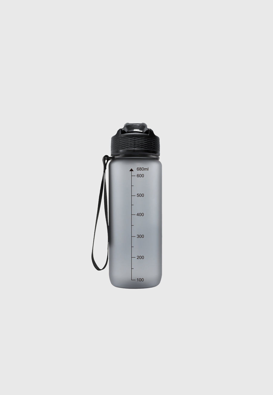 Straw Bottle Grey Small 0,7L