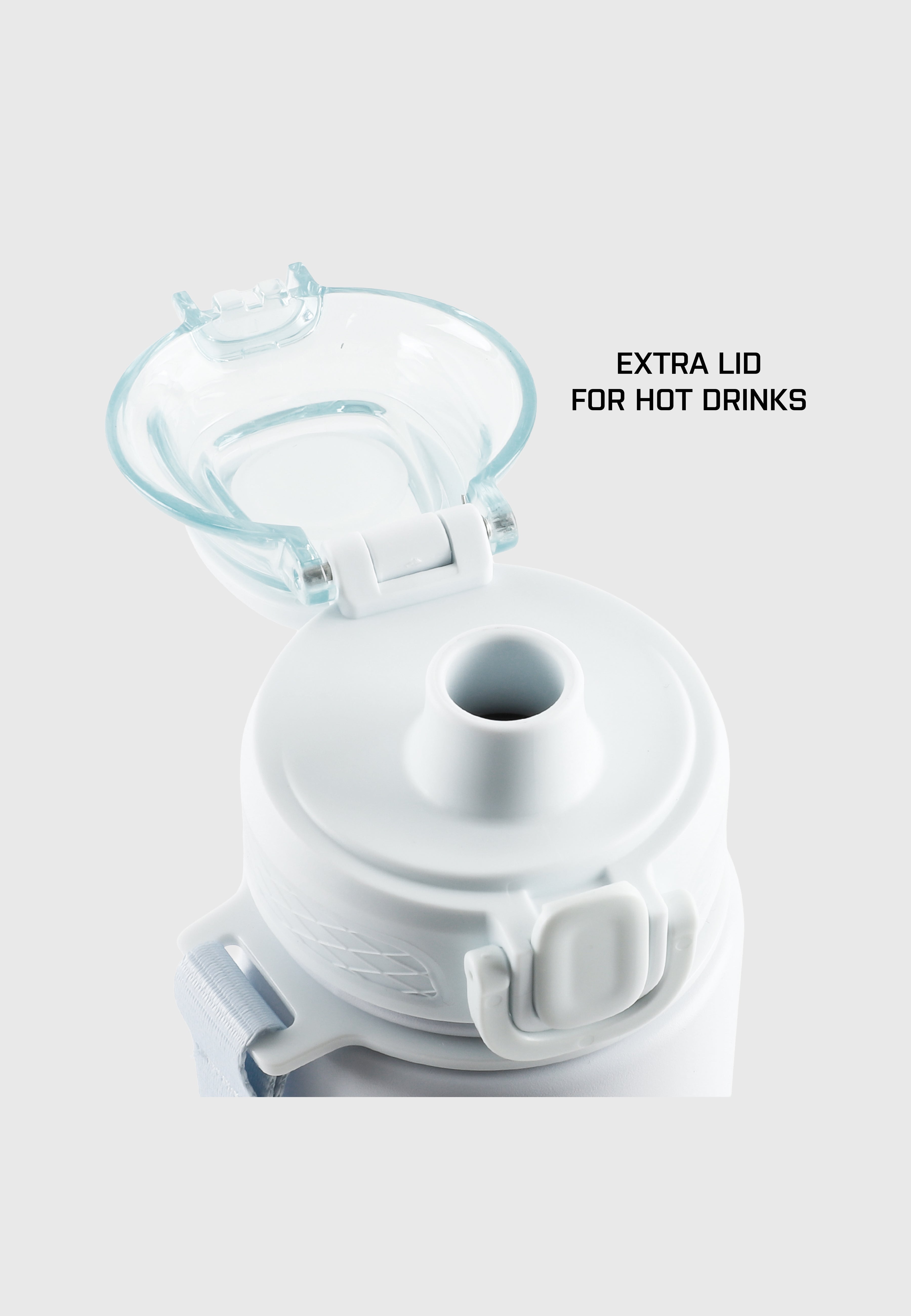 Straw Bottle Ice White Thermo