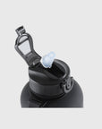 Straw Bottle Full Black 2.2L
