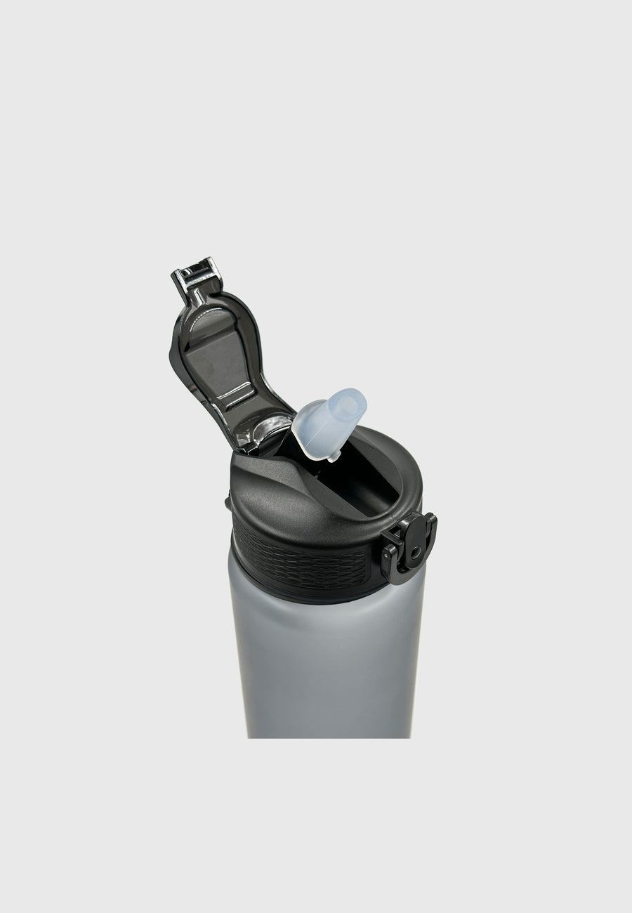 Straw Bottle Grey