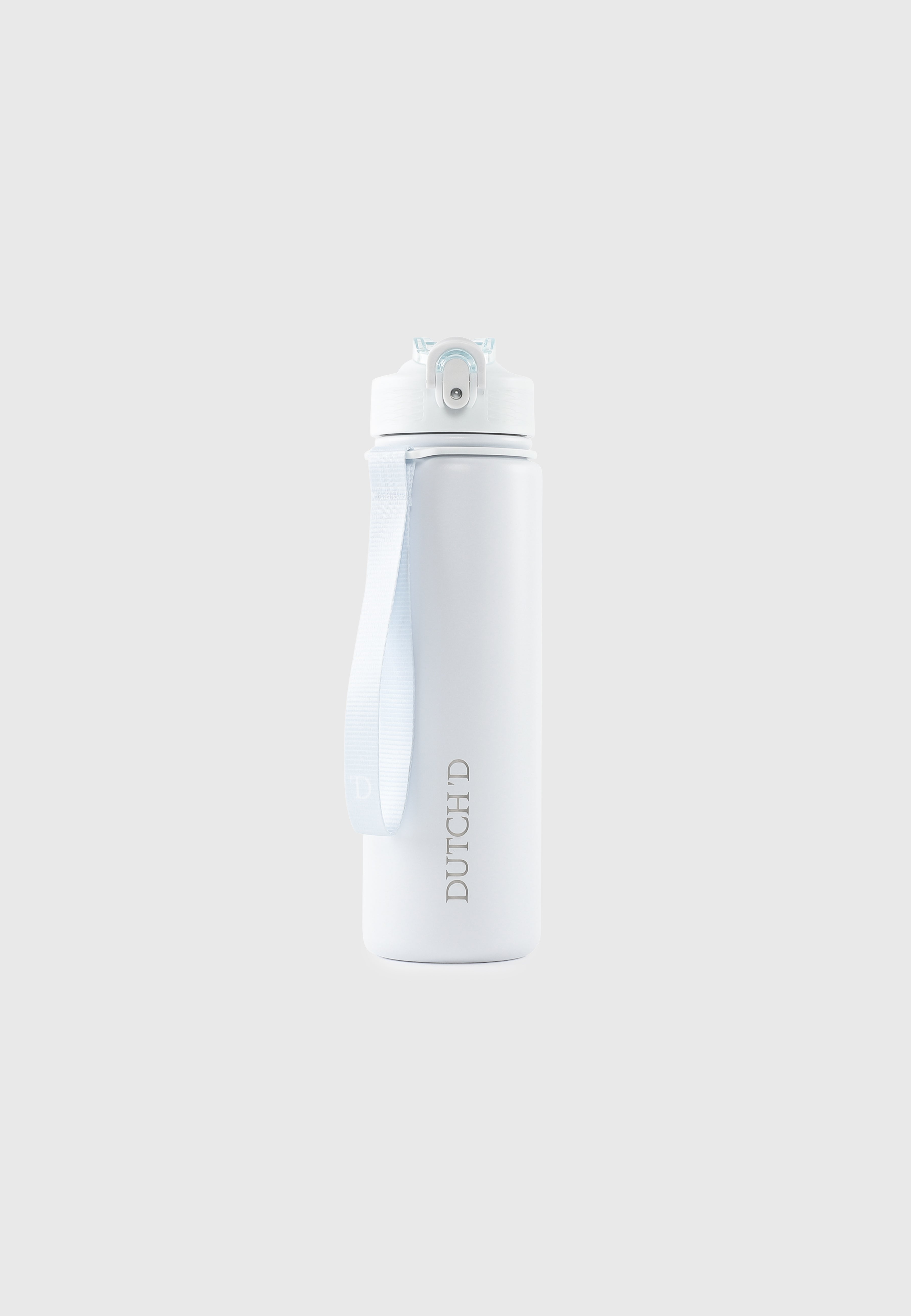 Straw Bottle Ice White Thermo