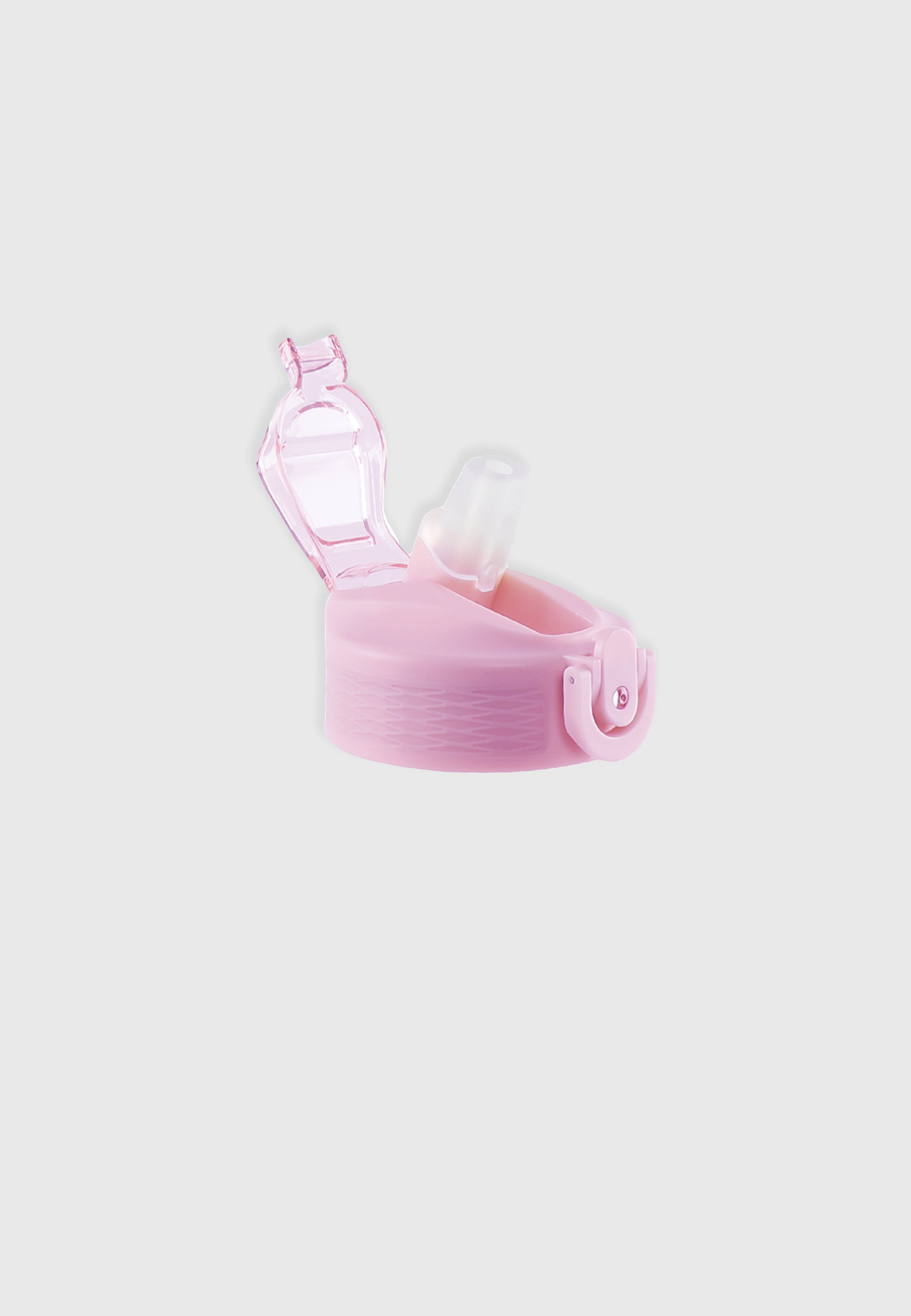 Straw Bottle Lid Pink