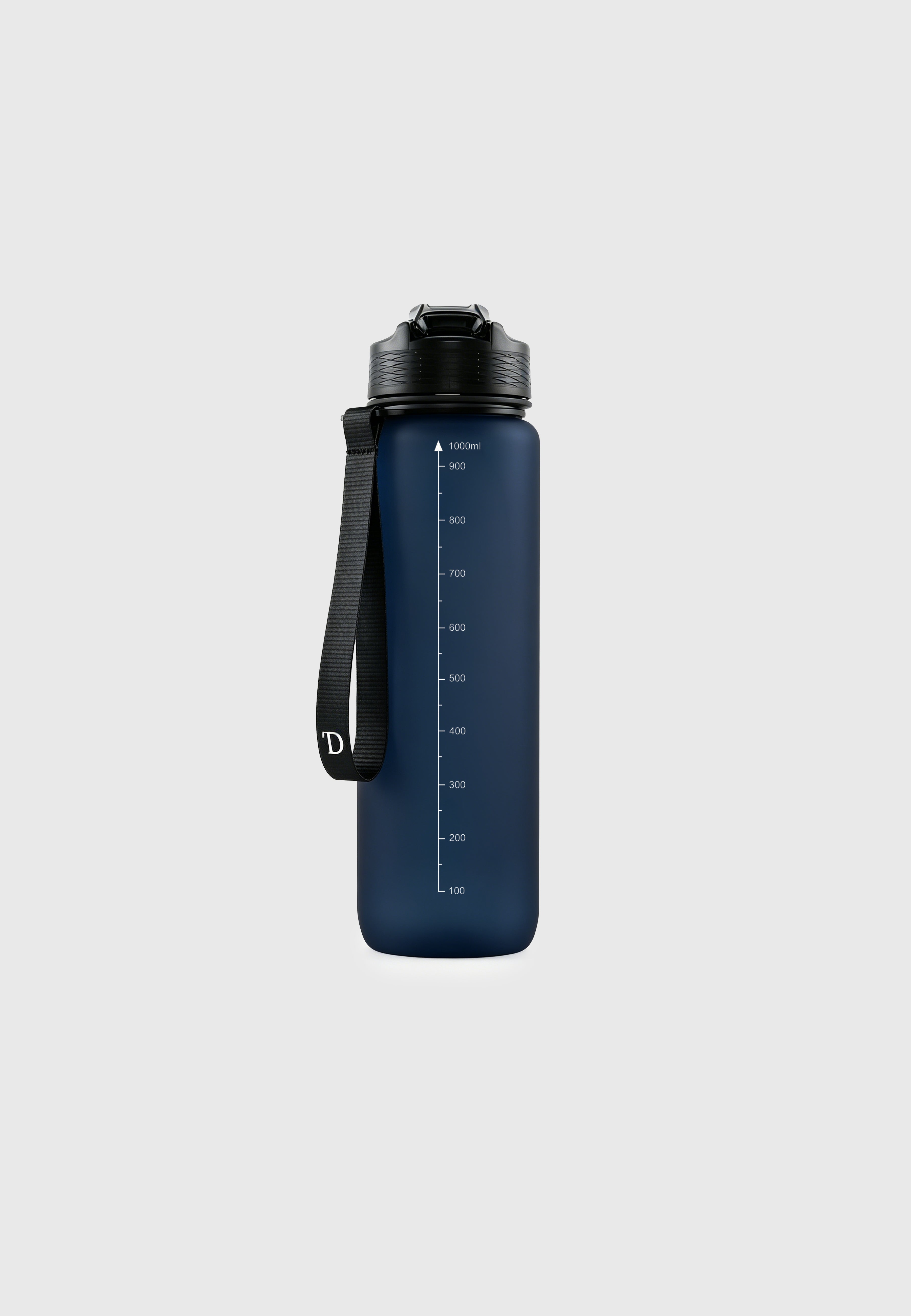 Straw Bottle Navy Blue