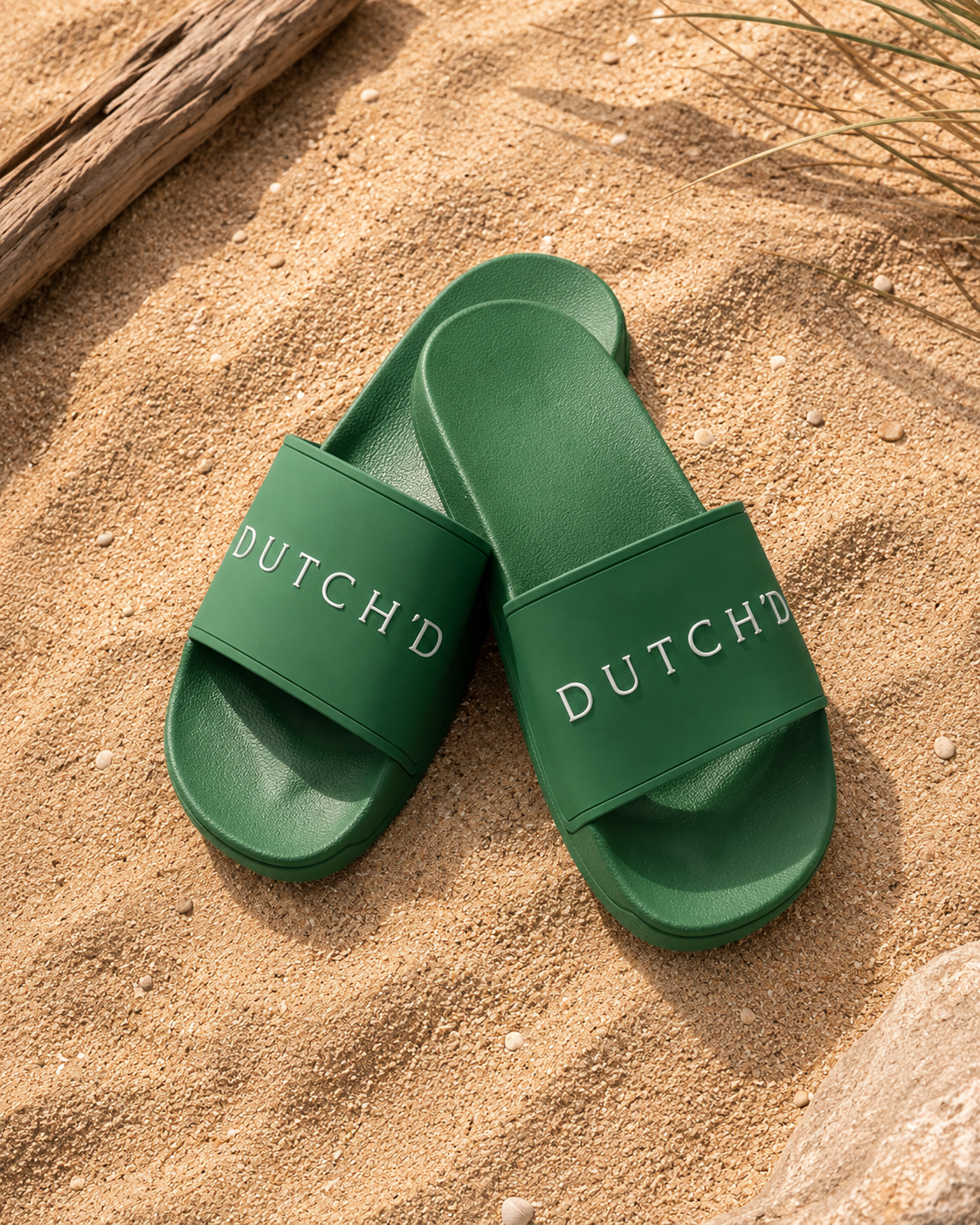 Dutch'D Logo Slides Green White