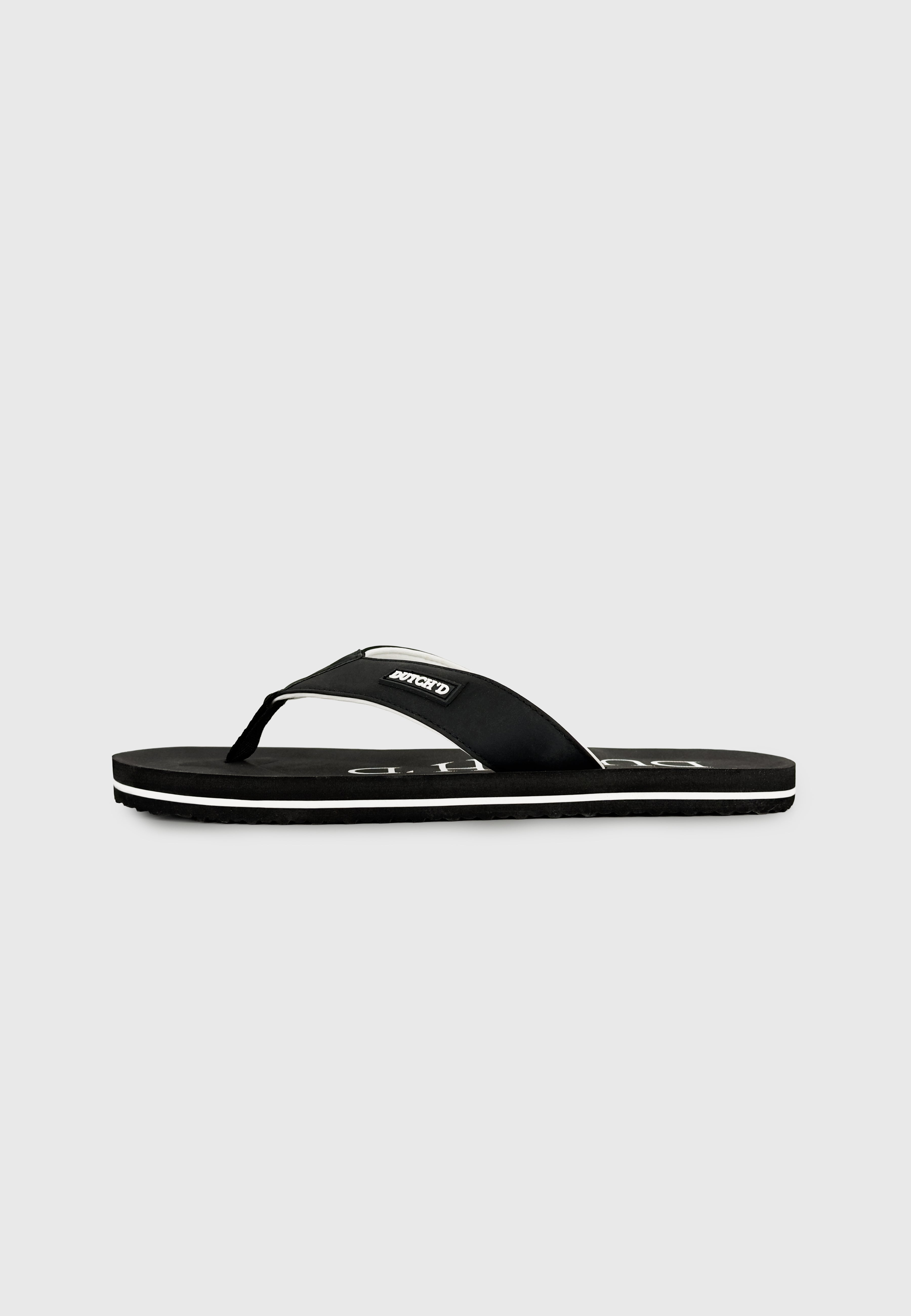 Dutch'D Flip-Flops Black