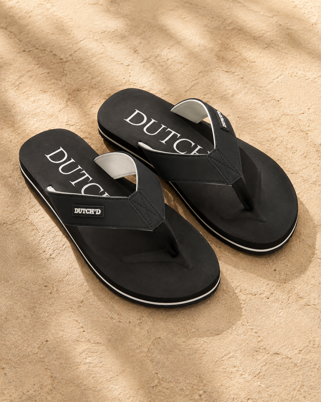 Dutch'D Flip-Flops Black